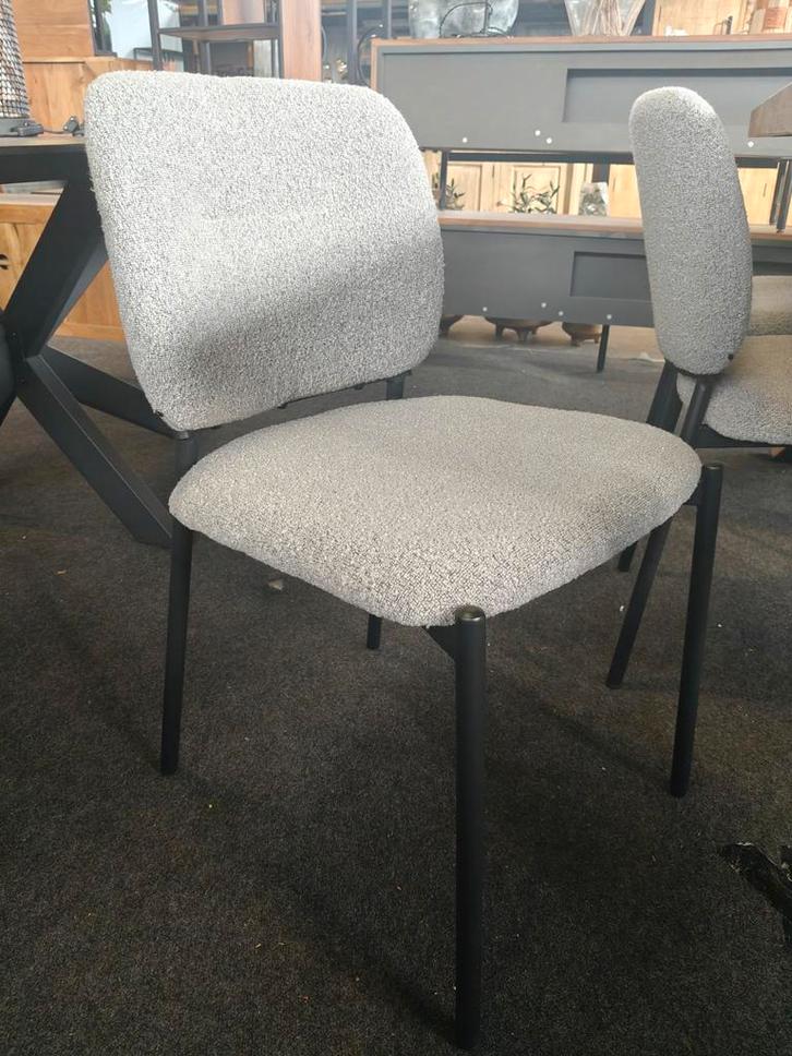 Grijze stoelen (outlet), Maison & Meubles, Accessoires pour la Maison | Autre, Neuf, Enlèvement