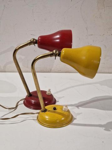 Retro geel en rode Hala zeist lampen , tafellamp , nachtlamp beschikbaar voor biedingen