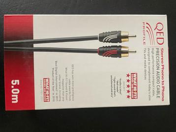 Qed audiokabel, 5m nieuw beschikbaar voor biedingen