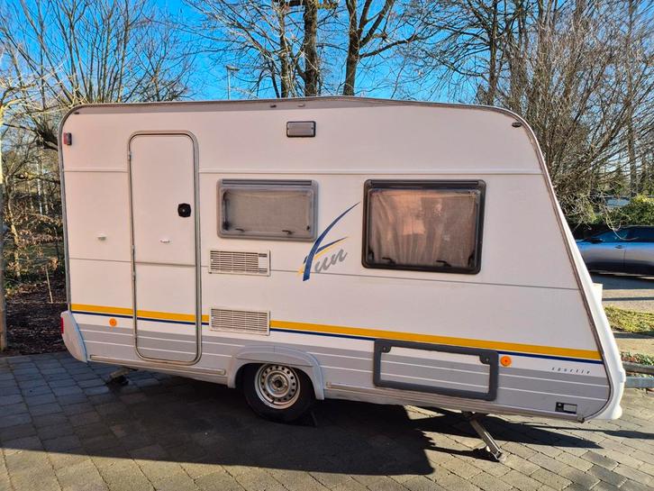 Caravan Burstner Sportiv -750kg keuringsvrij, Caravans en Kamperen, Caravans, Particulier, tot en met 4, Bürstner, tot 4 meter