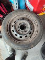 Stalen velgen 4x114.3 met goede banden, Ophalen, Zo goed als nieuw