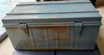 Metalen kist/koffer groen L68 B38 H32, Ophalen, Minder dan 50 cm, Gebruikt, 50 tot 100 cm
