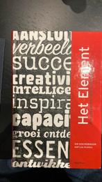 K. Robinson - Het element, Livres, Psychologie, Enlèvement, K. Robinson; L. Aronica