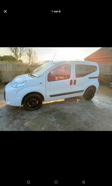 Fiat Qubo (bipper/Nemo) gezinswagen benzine, Auto's, Euro 5, Particulier, Airbags, Qubo