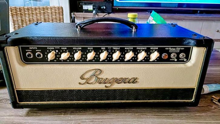 Bugera V22HD Infinium, Muziek en Instrumenten, Versterkers | Bas en Gitaar, Gebruikt, Gitaar, Minder dan 50 watt, Ophalen