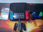 Nintendo Switch Modded, Switch 2019 Upgrade, Gebruikt, Met 2 controllers, Ophalen of Verzenden