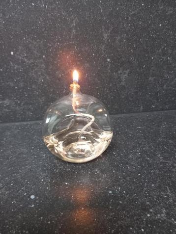 olielampjes handgemaakt en mondgeblazen glas € 5, Ophalen