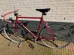 Vintage koersfiets met nummerplaat, rijklaar, Fietsen en Brommers, Gebruikt, 10 tot 15 versnellingen, Heren, Ophalen
