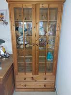 Beuken vitrinekast, Huis en Inrichting, Ophalen