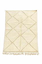 Warme Handgemaakte Berber Tapijten – 100% Natuurlijke Wol, Huis en Inrichting, Stoffering | Tapijten en Vloerkleden, Crème, Ophalen of Verzenden