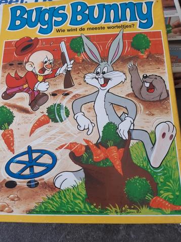 Bugs Bunny MB gezelschap spel 5-12 jaar, Trois ou quatre joueurs, Enlèvement ou Envoi, Utilisé, MB spelen