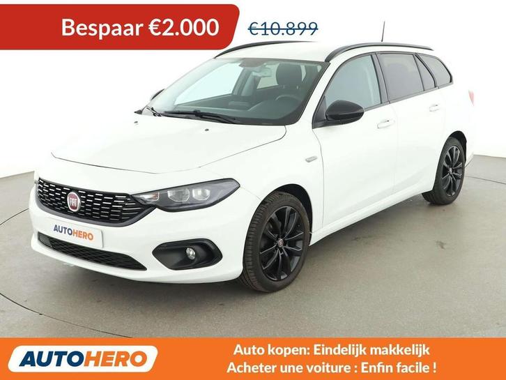 Fiat Tipo 1.4 Turbo S-Design (année de construction 2018), Autos, Fiat, Achat, Tipo, ABS, Caméra de recul, Régulateur de distance
