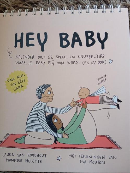 Monique Melotte - Hey baby, Boeken, Kinderboeken | Baby's en Peuters, Zo goed als nieuw, Ophalen of Verzenden