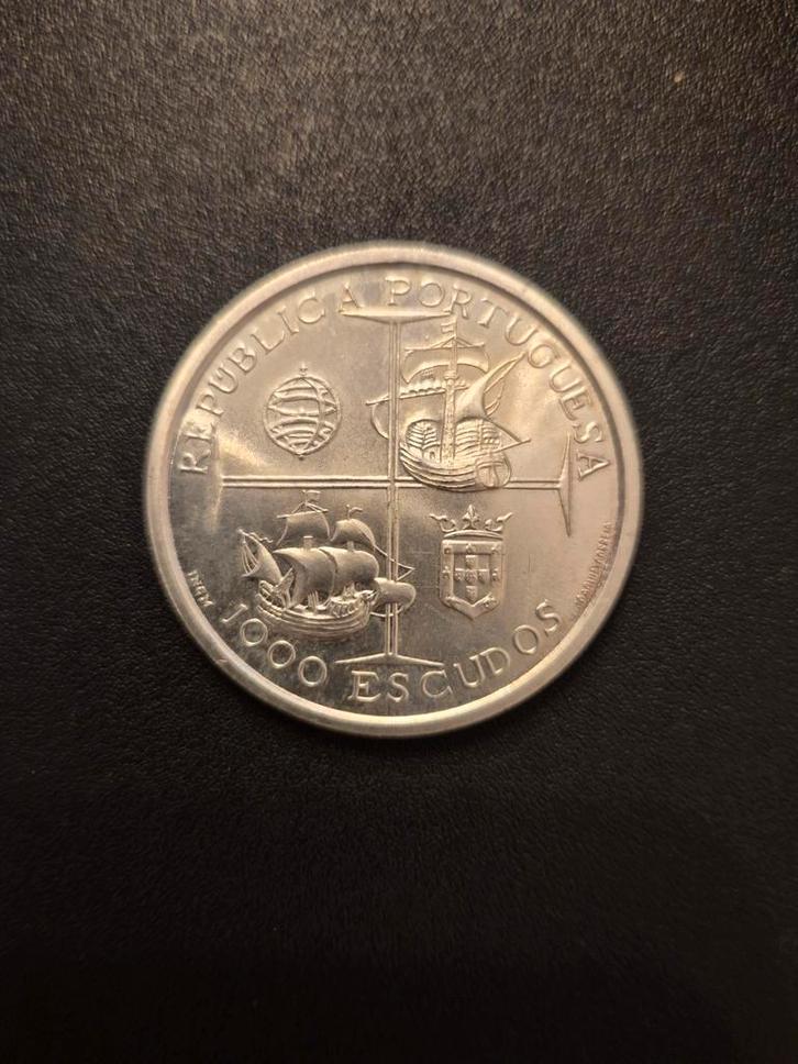 1000 escudos ( in Zilver), Postzegels en Munten, Munten | Europa | Euromunten, Zilver, Ophalen of Verzenden