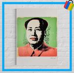 🟢 ANDY WARHOL Mao gesigneerd - met certificaat -, Enlèvement ou Envoi