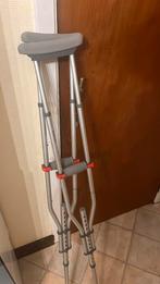 1 paar okselkrukken voor volwassenen, Diversen, Loopkrukken, Ophalen, In hoogte verstelbaar, Zo goed als nieuw