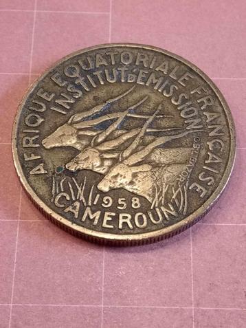 CAMEROUN 25 Francs 1958 - Afrique équatoriale française