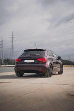 Audi A1 1.4 tfsi Sportback, Auto's, Voorwielaandrijving, A1, Zwart, Leder en Stof