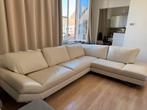 Natuzzi leren bank Releve, Huis en Inrichting, Ophalen, Gebruikt, Hoekbank, Leer