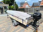 Alu vissersboot seanimph, Ophalen, 10 tot 30 pk, Gebruikt, Aluminium