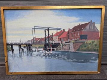 huile sur toile marouffle signe roger duterme beschikbaar voor biedingen