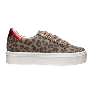 NIEUW! TREND ONE Sneakers in bruine leopard maat 38