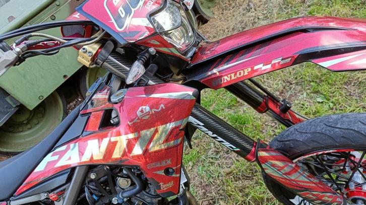 Fantic XM-F 125cc Supermotard Uniek exemplaar!, Motoren, Motoren | Overige merken, Particulier, SuperMoto, 11 kW of minder, 1 cilinder