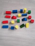 Houten gekleurde blokken 20 stuks, Enlèvement ou Envoi, Utilisé, Autres types