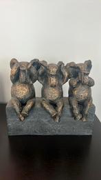 3 olifanten - zien horen spreken, Verzamelen, Beelden en Beeldjes, Ophalen, Zo goed als nieuw