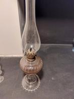 Vintage glazen olielamp, Antiek en Kunst, Ophalen