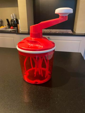 Tupperware Speedy Chef klopper, Enlèvement, Comme neuf, Rouge, Autres types