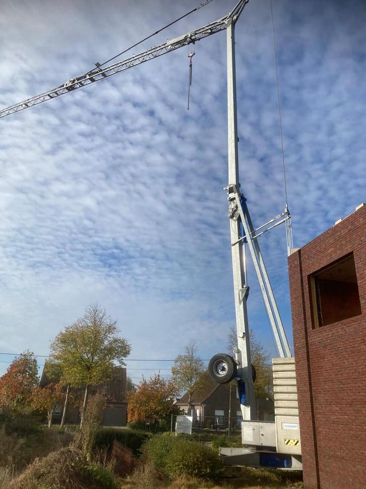Bouwkraan + Toebehoren., Zakelijke goederen, Machines en Bouw | Kranen en Graafmachines, Kraan, Ophalen