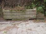 Houten bloembakken, Tuin en Terras, Ophalen, Gebruikt, Hout