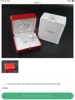 Cartier box CO 1017 in nieuwstaat., Handtassen en Accessoires, Overige Accessoires, Ophalen of Verzenden, Zo goed als nieuw