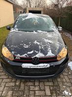 golf 6 gti export, Auto's, Zwart, Zwart, Berline, Golf