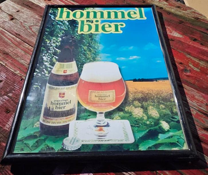 Hommelbier publiciteitskader, Verzamelen, Biermerken, Zo goed als nieuw, Ophalen of Verzenden