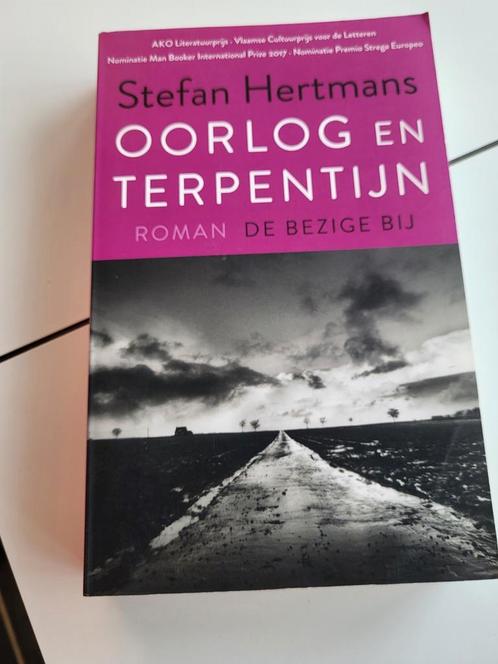 Stefan Hertmans - Oorlog en terpentijn, Boeken, Literatuur, Zo goed als nieuw, Ophalen of Verzenden