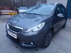 PEUGEOT 2008 1600 BENZINE TIPTRONIC+NAVI 89000KM, Auto's, Euro 5, Stof, Zwart, 4 cilinders