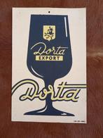panneau d'affichage en carton Dorta Export, brasserie De Cle, Comme neuf, Enlèvement ou Envoi, Panneau publicitaire