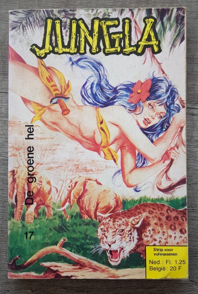 Jungla 17: De groene hel, Boeken, Stripverhalen, Gelezen, Eén stripboek, Verzenden