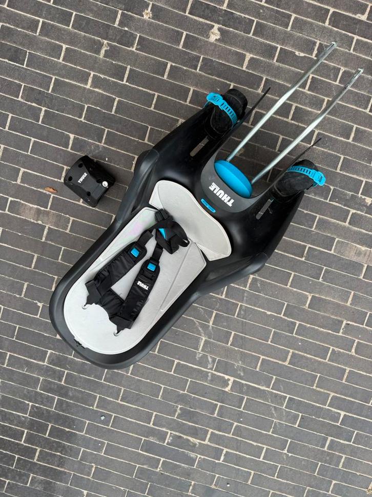 Thule RideAlong 2 – Fietsstoeltje Achter, Fietsen en Brommers, Fietsaccessoires | Fietsstoeltjes, Gebruikt, Achterzitje, 15 t/m 25 kg