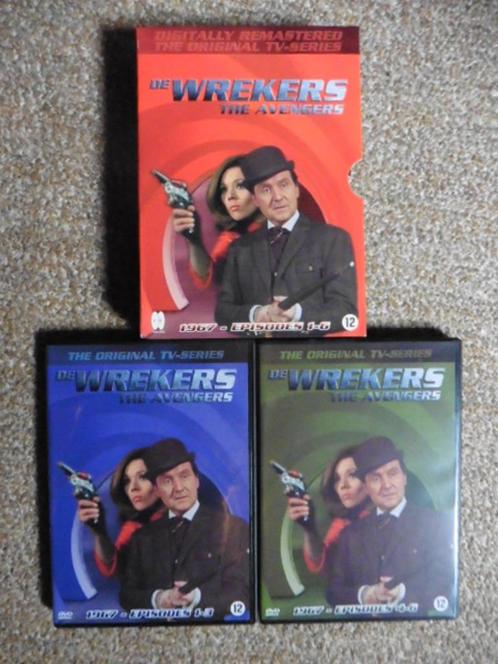 De Wrekers / The Avengers (1967) Boxset 2 dvd's, Cd's en Dvd's, Dvd's | Tv en Series, Zo goed als nieuw, Boxset, Vanaf 12 jaar