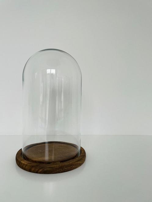 Prachtige glazen stolp, Huis en Inrichting, Woonaccessoires | Stolpen, Zo goed als nieuw, Ophalen