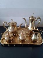 Koperen set voor koffie of thee - 6 delig, Ophalen, Koper