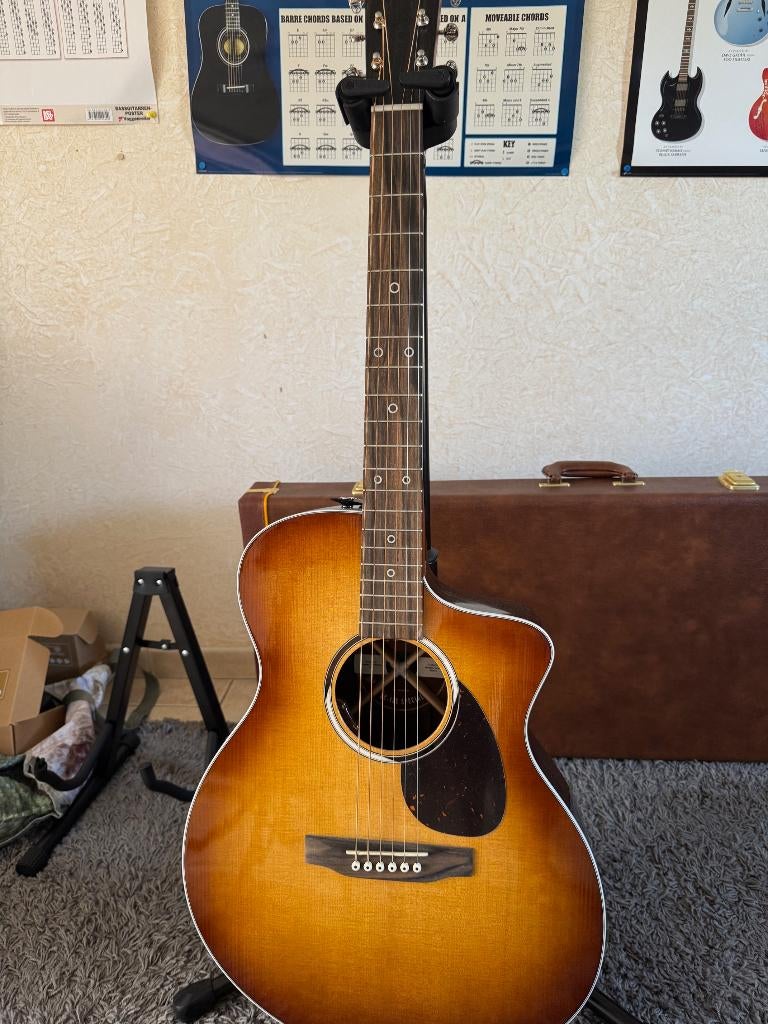 Martin SC-13e Special Burst, Muziek en Instrumenten, Snaarinstrumenten | Gitaren | Akoestisch, Zo goed als nieuw, Ophalen