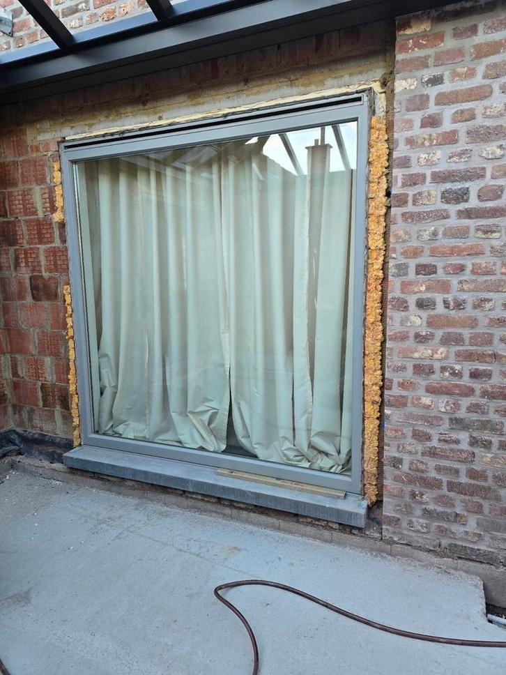 Vaste ramen 2 + vliegenraam, Doe-het-zelf en Bouw, Glas en Ramen, Zo goed als nieuw, Ophalen