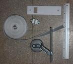 Set met oprolmechanisme voor riemen, Doe-het-zelf en Bouw, Rolluiken, Ophalen, Nieuw