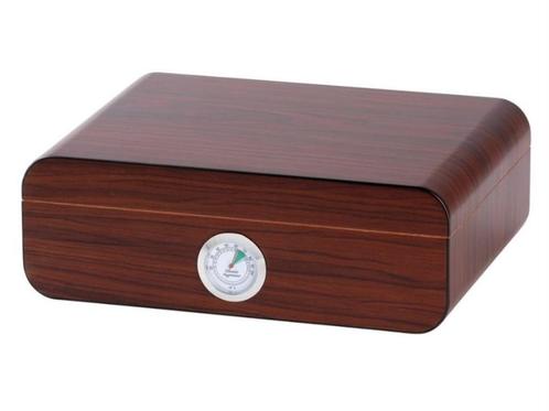 H41: MERK HUMIDOR  VAN ANGELO  SPAANS CEDERHOUT EBBENHOUT, Verzamelen, Rookartikelen, Aanstekers en Luciferdoosjes, Nieuw, Tabaksdoos of Verpakking