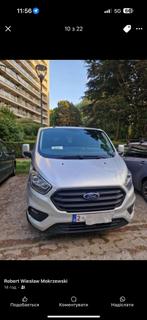 Ford Transit Custom 2.0 Diesel 2019 Euro 6 131 96 kw, Auto's, Euro 6, 9 zetels, 5 deurs, Zilver of Grijs