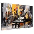Toile industrielle pour piano 60 x 40 cm - 18 mm., Maison & Meubles, Moins de 50 cm, Envoi, Création originale, 50 à 75 cm